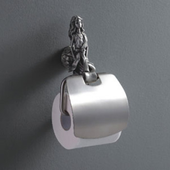 Viking Toilet Paper Holder Diva Brass Made