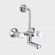 Aquel Wall Mixer With Spout & Bend For Over Head Shower FT 02-42